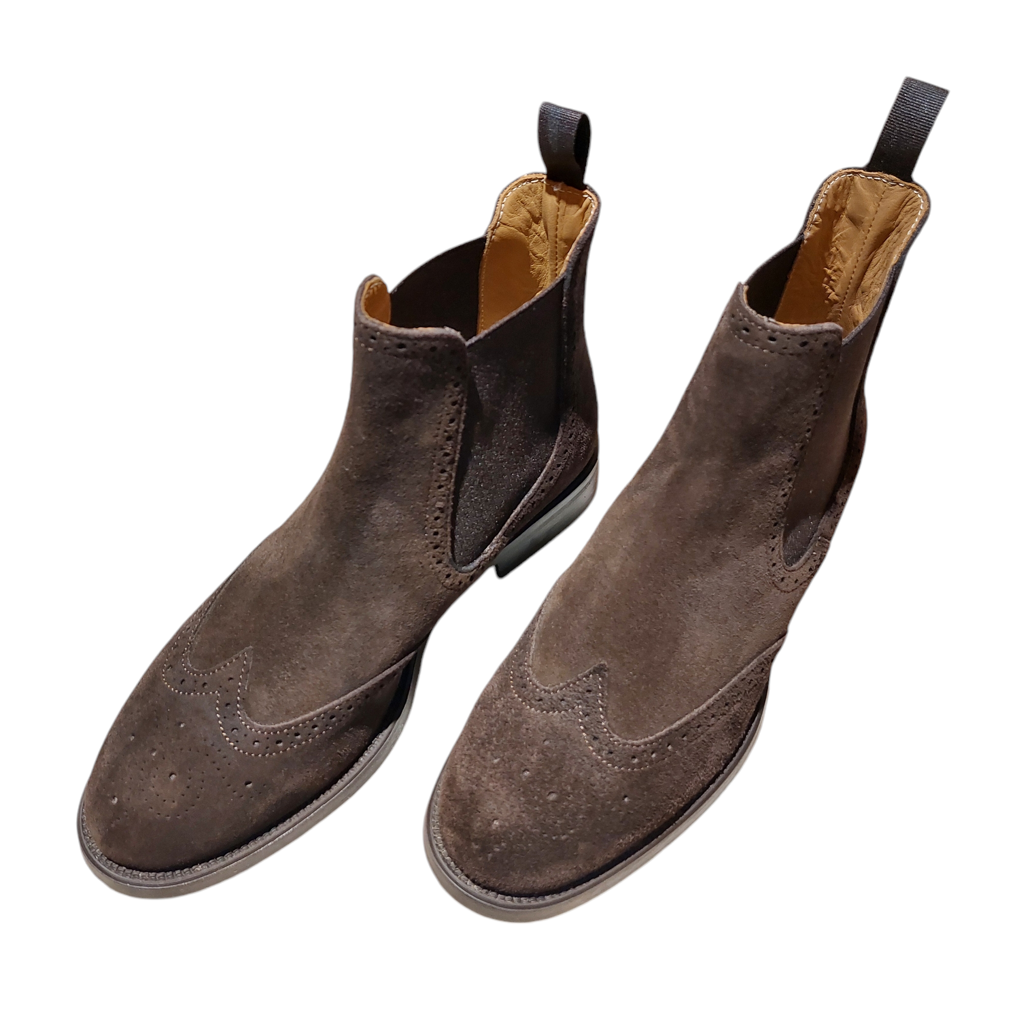 Brown Suede Ankle Boots for Women