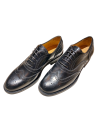 Black Brushed Oxfords for Women