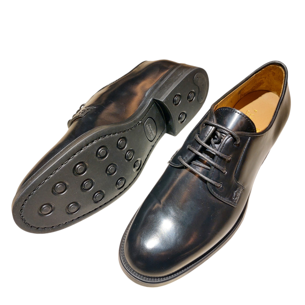 Black Brushed Derby WOMEN