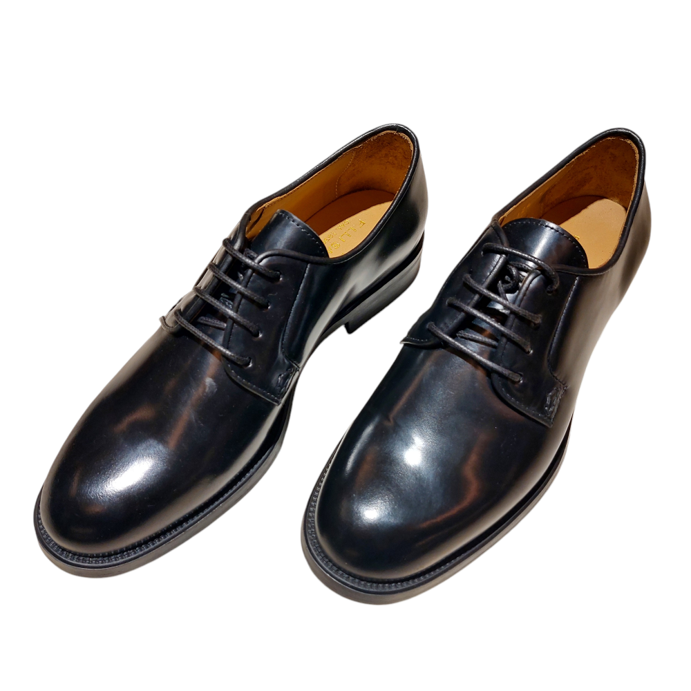 Black Brushed Derby WOMEN