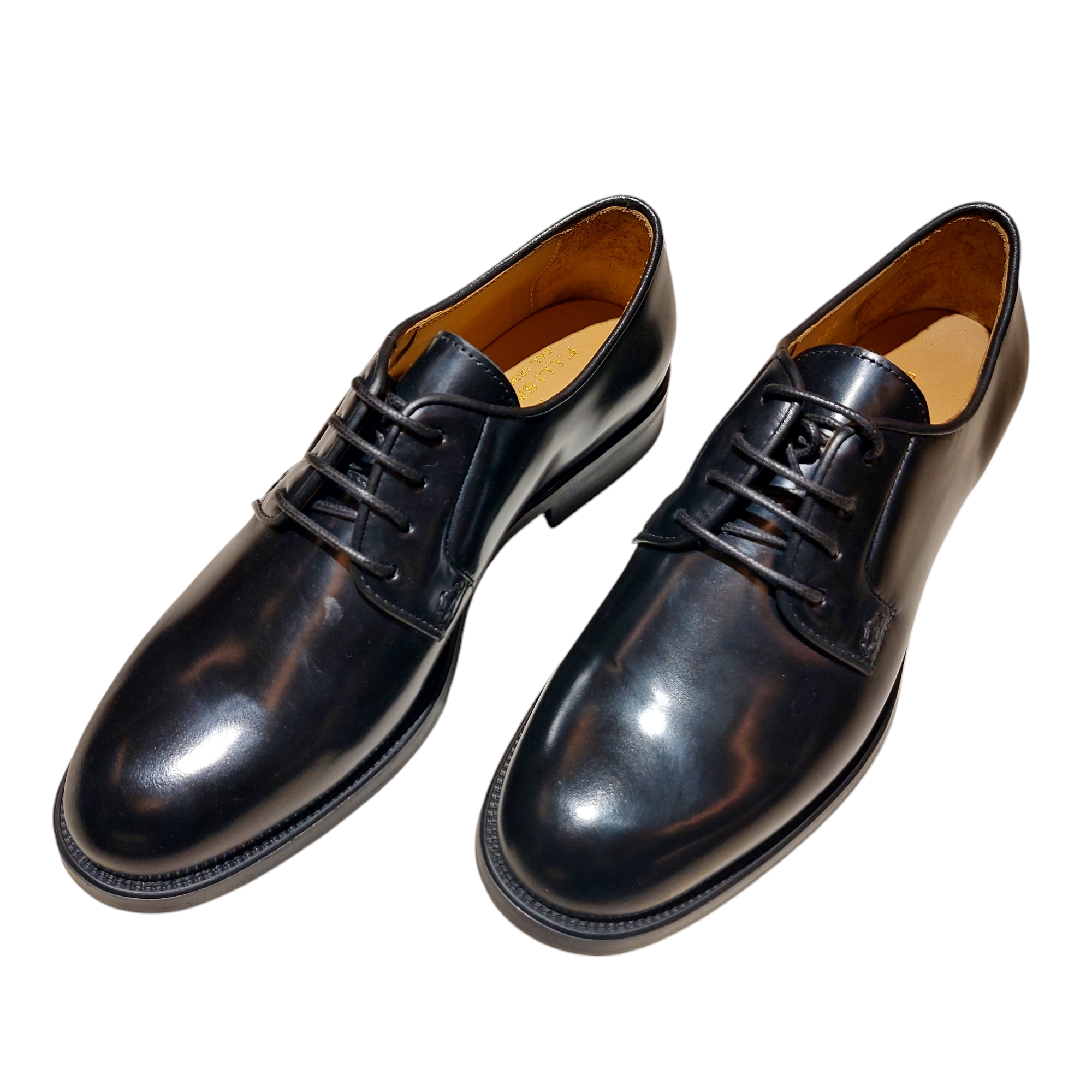 Black Brushed Derby WOMEN