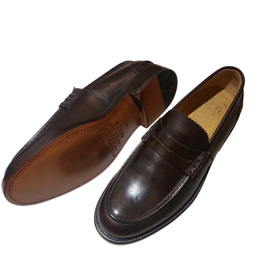 Mocassini College fondo cuoio T.MORO