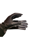 Handmade Black Nappa Leather Gloves