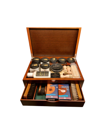 Bauletto in legno con cassetto