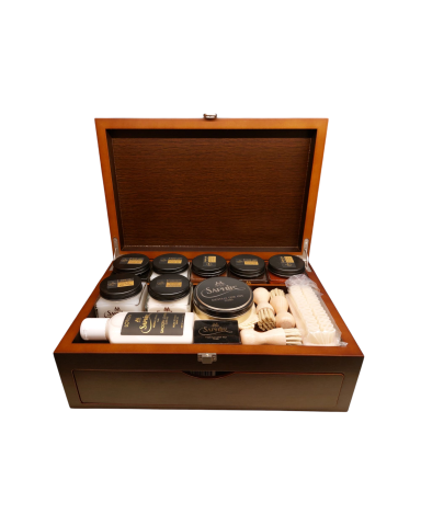 Wooden chest with drawer