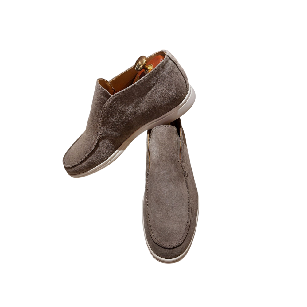 Polacchini Scamosciati Tortora