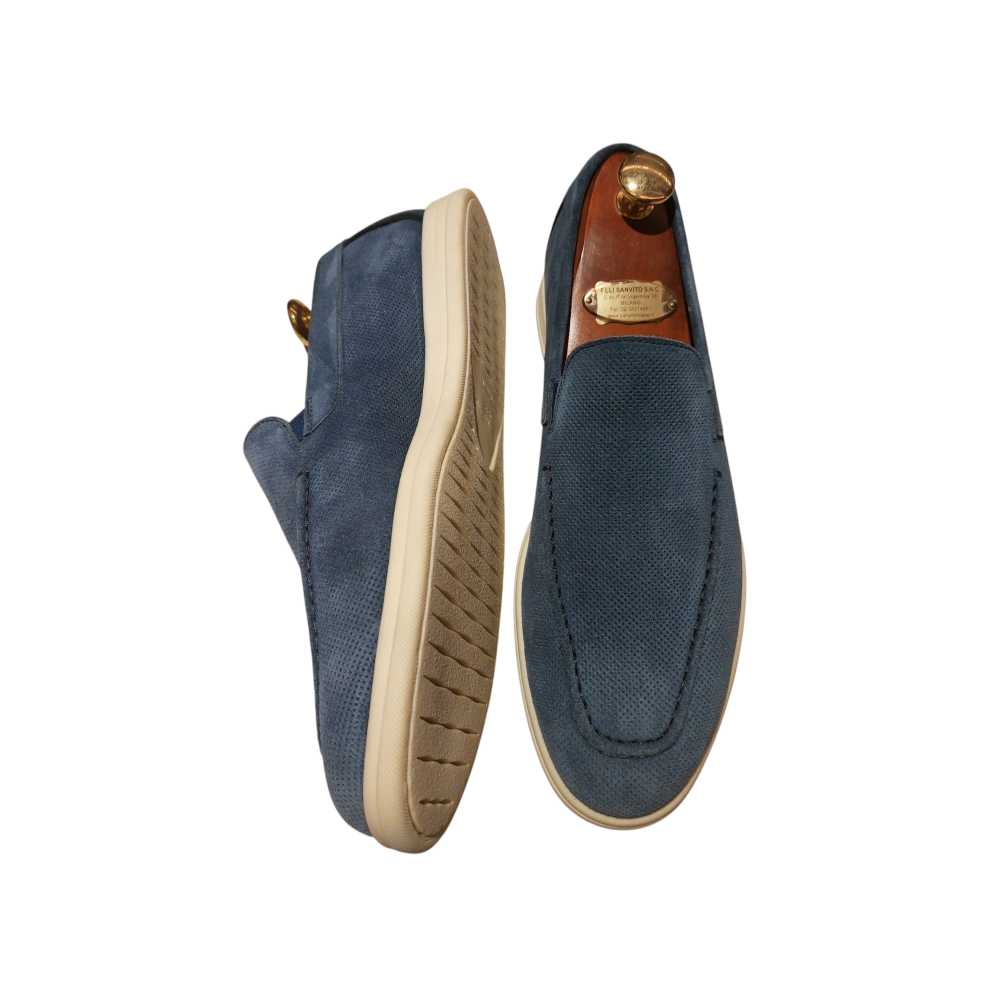 Mocassini Traforati Jeans