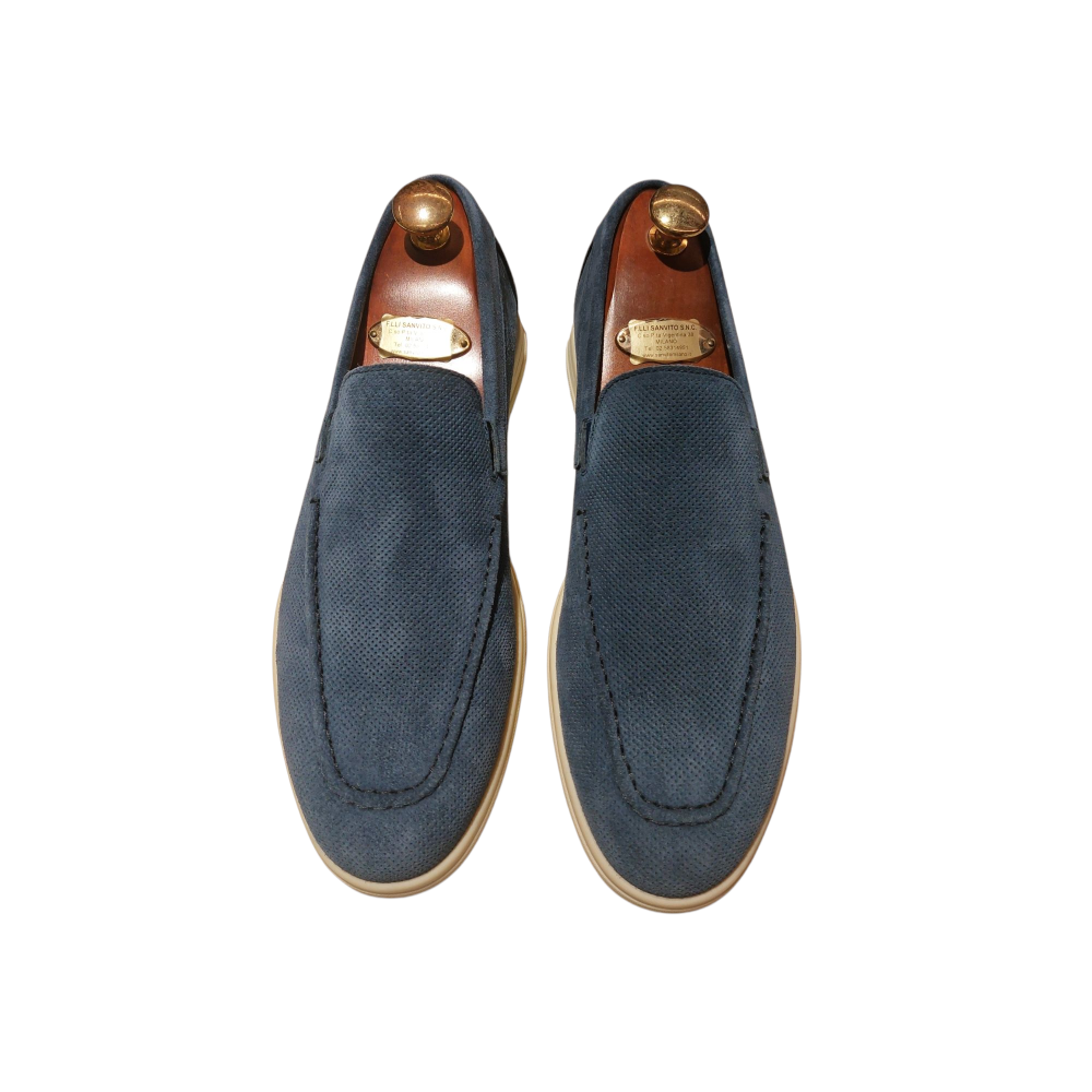 Mocassini Traforati Jeans