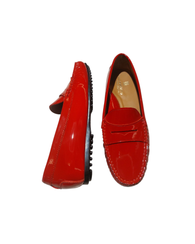 MOCASSINI VERNICE ROSSO