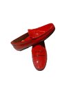 MOCASSINI VERNICE ROSSO
