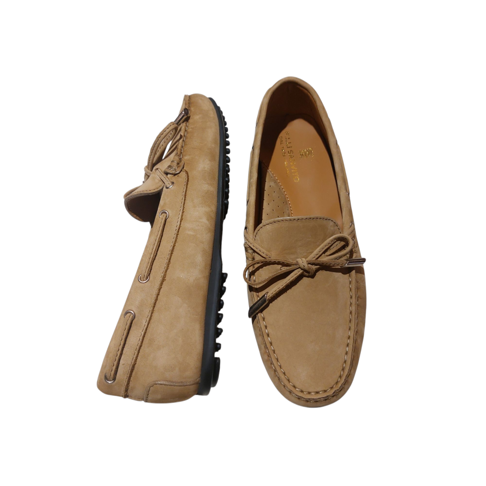 Mocassini Nabuk Sabbia