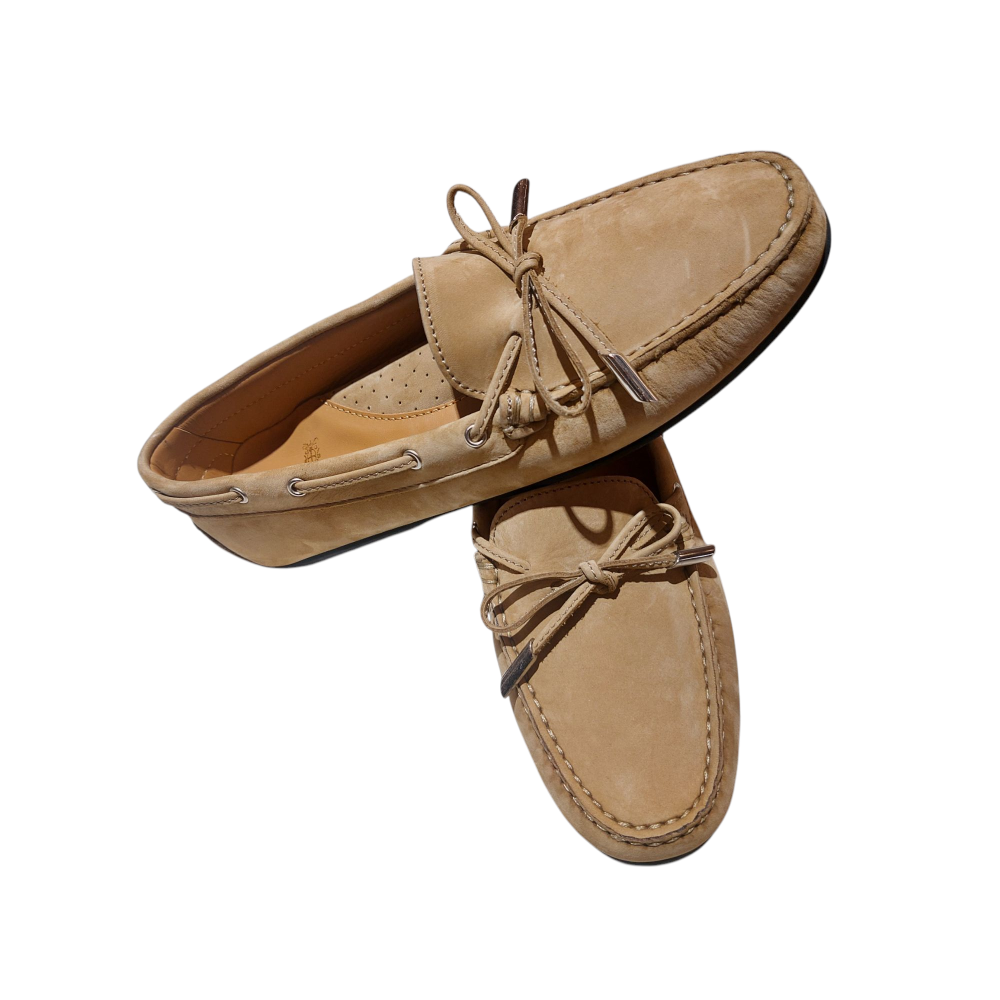 Mocassini Nabuk Sabbia