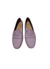 LILAC PATENT LEATHER LOAFERS