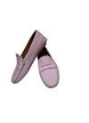 LILAC PATENT LEATHER LOAFERS