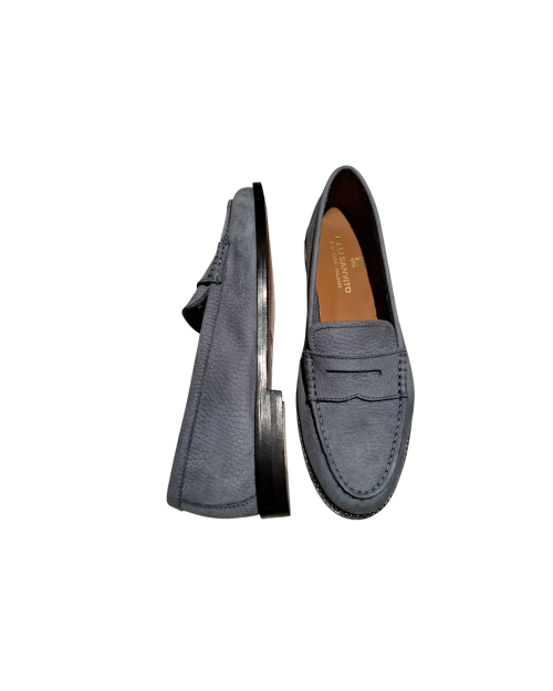 Nubuck Denim Moccasins 2