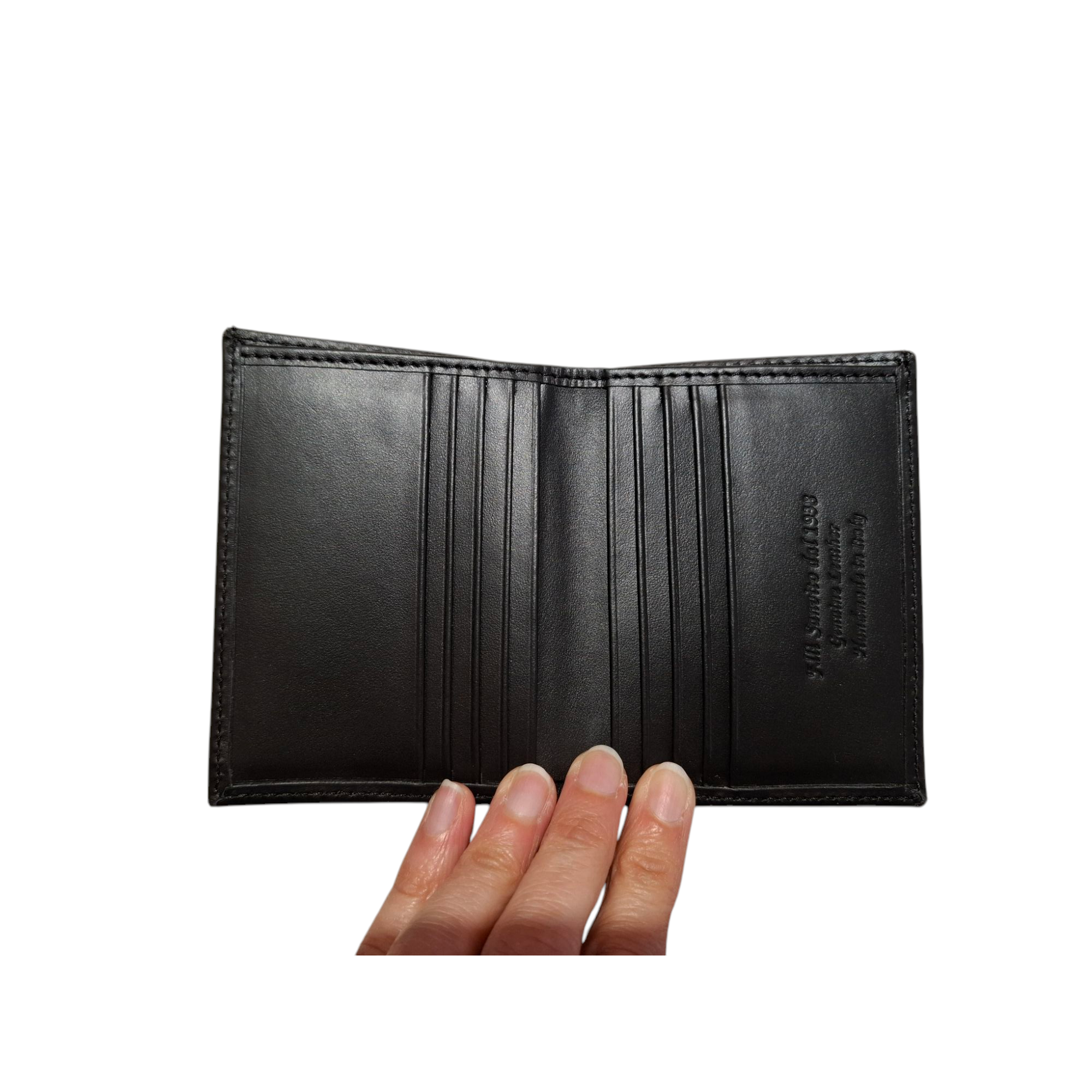 Book-style credit card holder