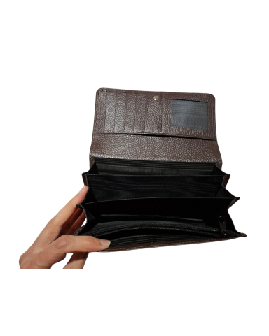 Large Wallet with Gusseted Sides