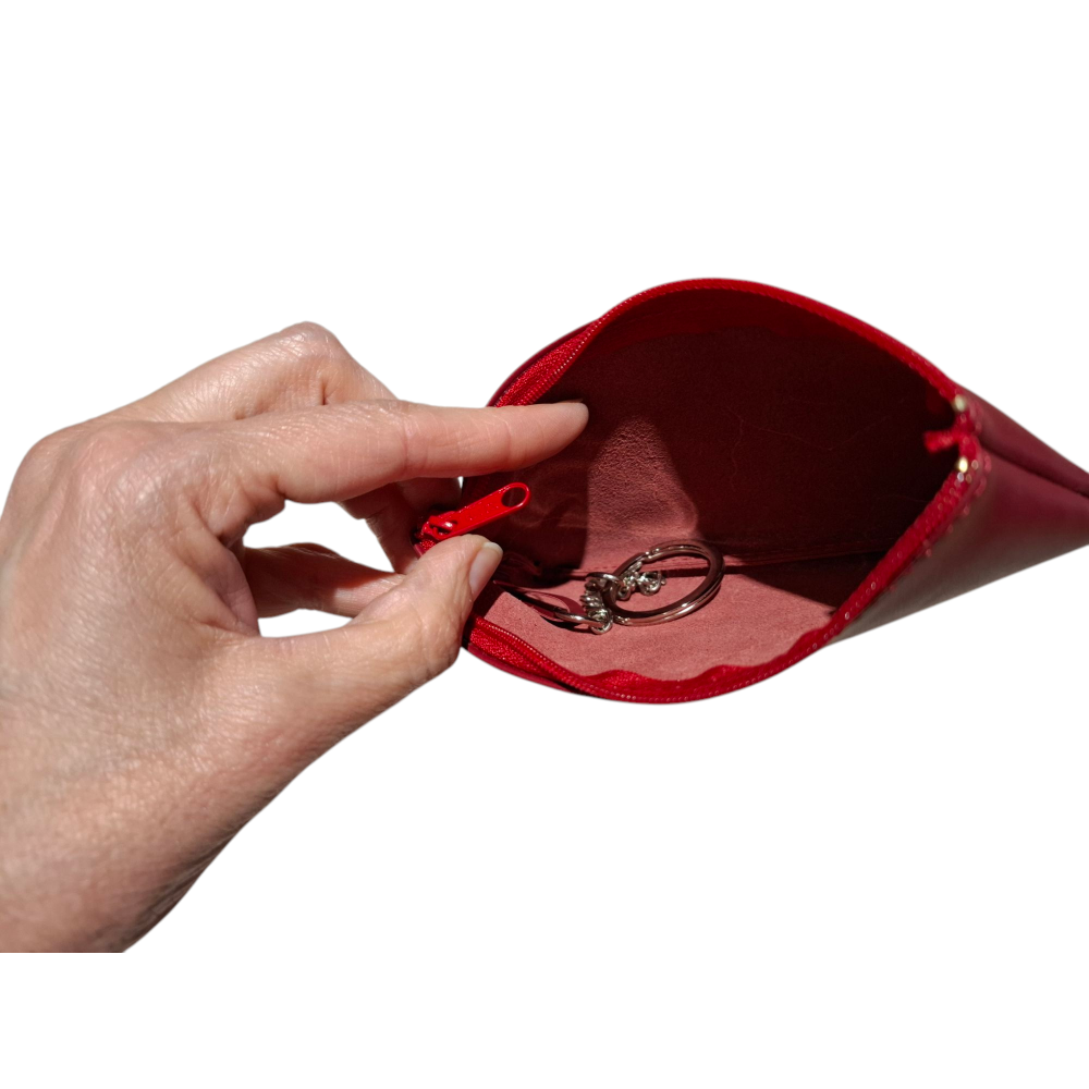 Keychain Pouch with Ring