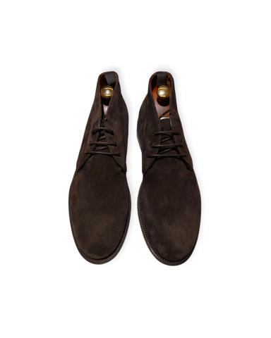Suede ankle boots for winter