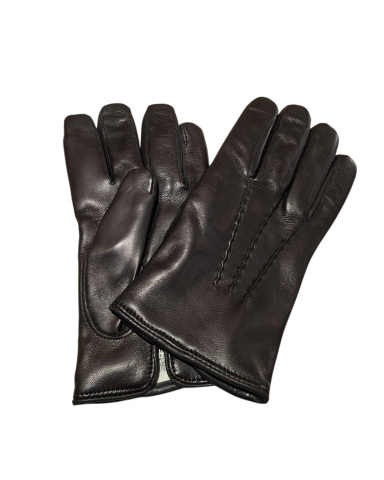 Guanti Artigianali in Nappa vera pelle made in Italy NERI