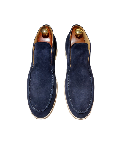 Polacchini scamosciati blu