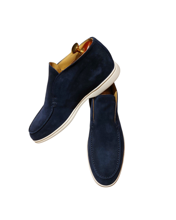 Polacchini scamosciati blu