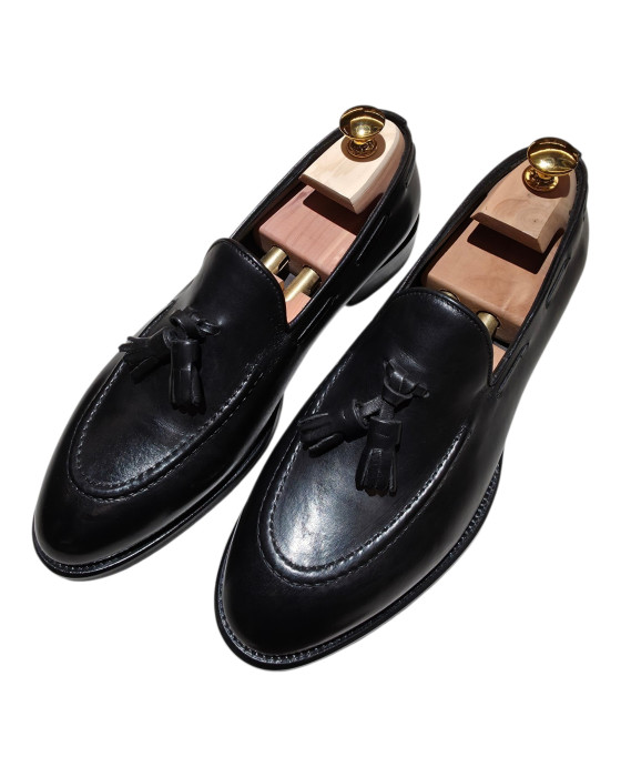 Mocassini classici con nappine nero