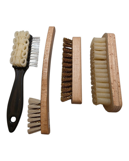 Kit completo spazzole per camoscio