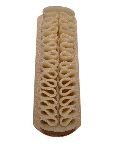 Natural suede brush with wooden handle