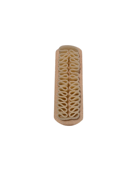Natural suede brush with wooden handle