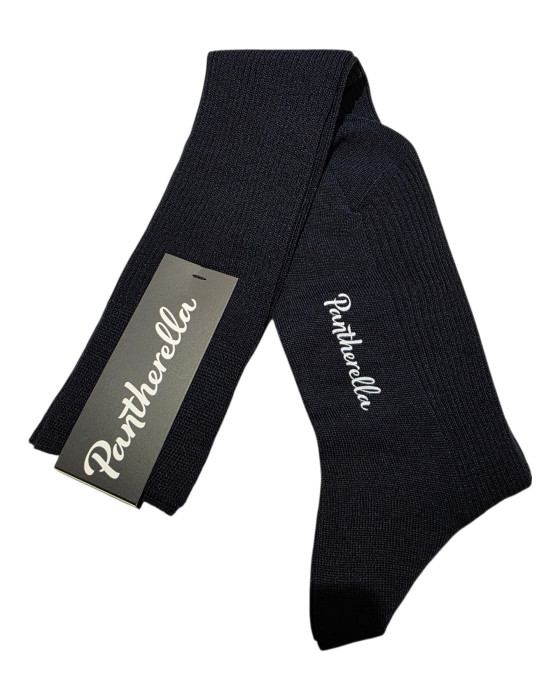 Calze Pantherella in lana merino blu navy