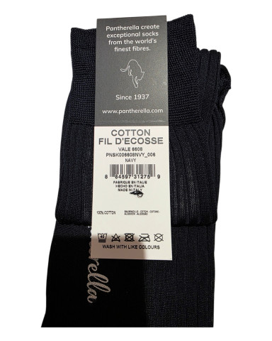 Calze Pantherella filo di scozia blu navy